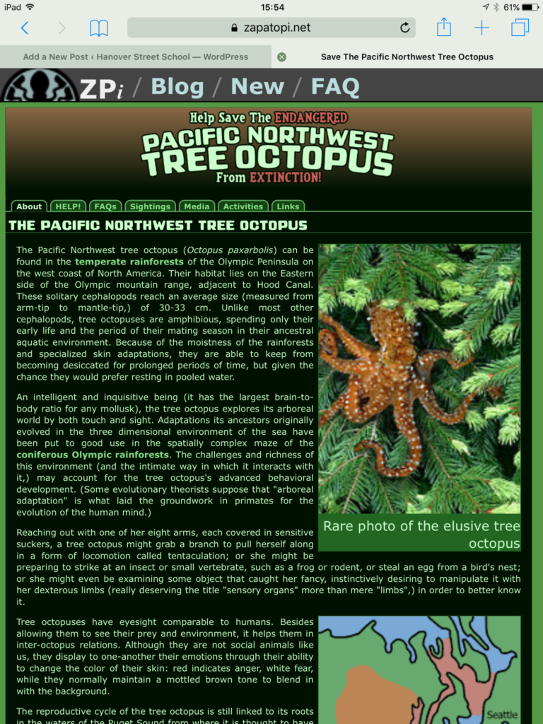 pacific nw tree octopus natural predators